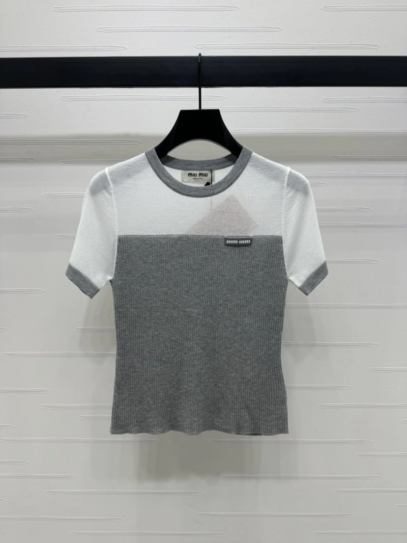 Miu Miu T-Shirts Durable 151072