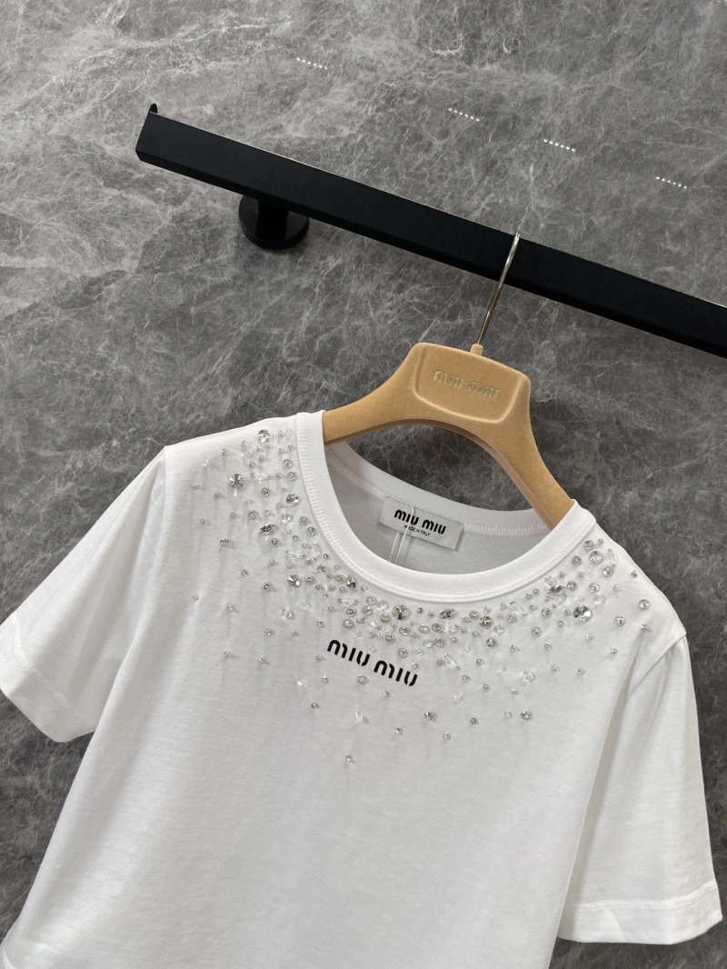 Miu Miu T-Shirts Popular 151060