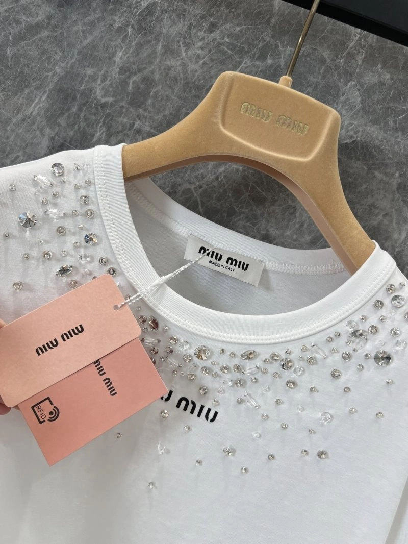 Miu Miu T-Shirts Popular 151060