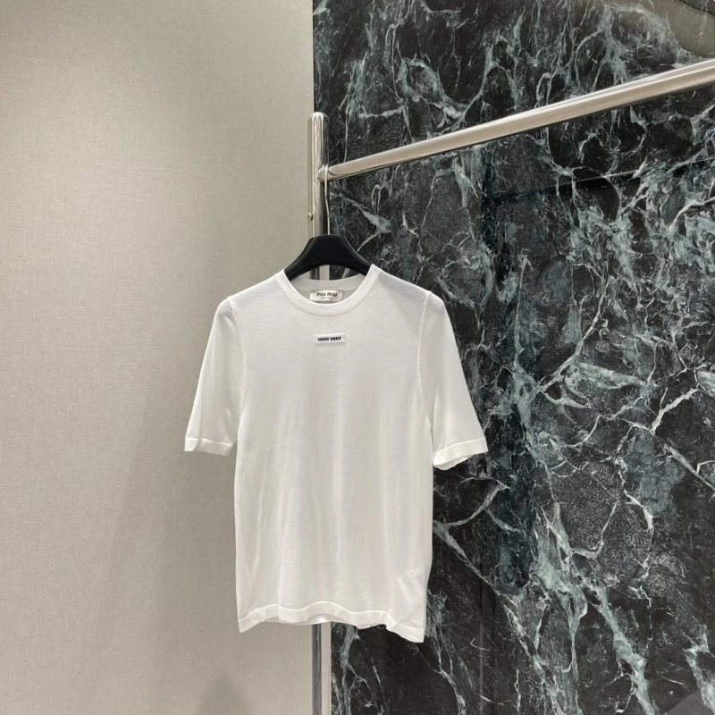 Miu Miu T-Shirts TimelessDesign 151038