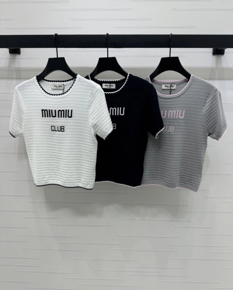 Miu Miu T-Shirts Resilient 151025