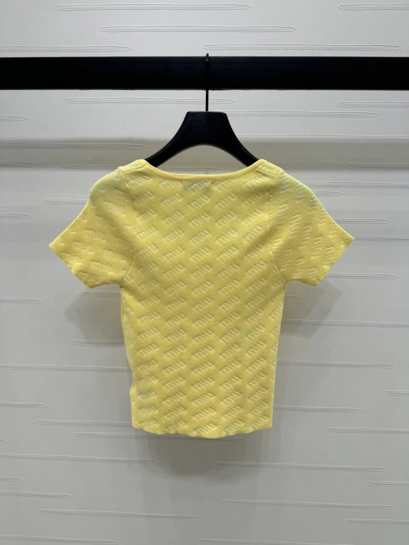 Miu Miu T-Shirts Functional 156228