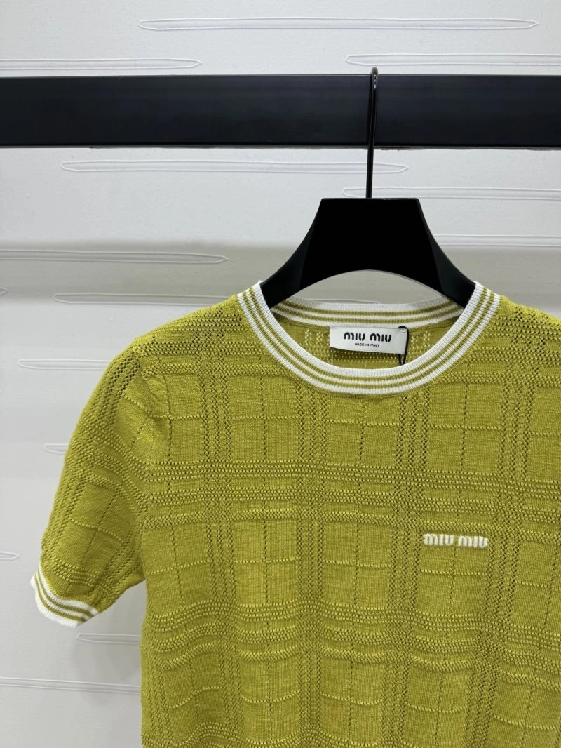 Miu Miu T-Shirts WrinkleFree 156229