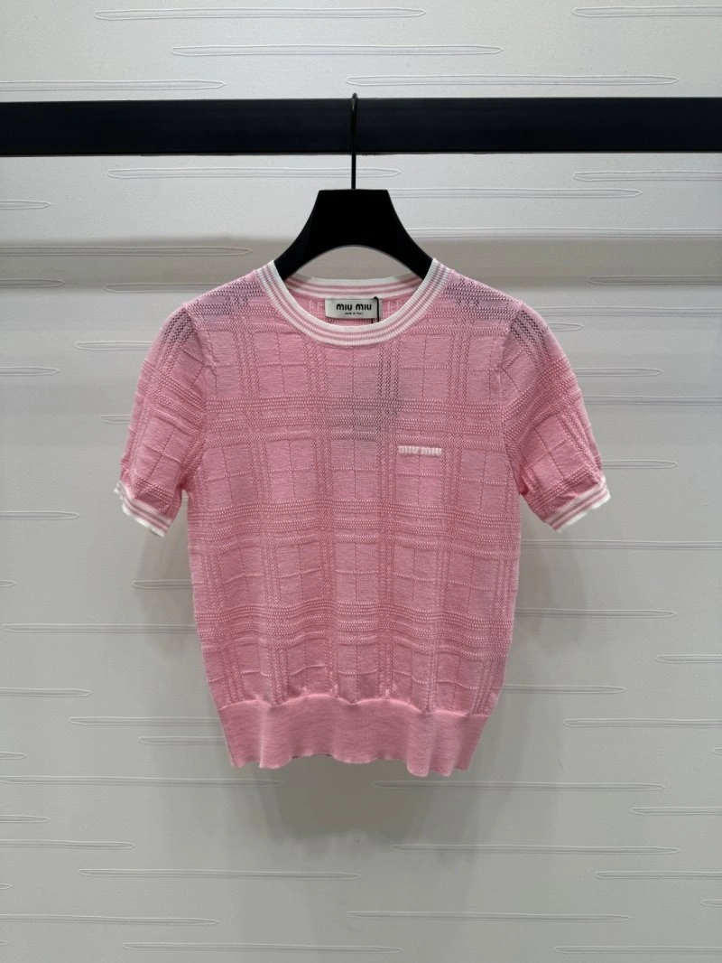 Breathable Miu Miu T-Shirts 156225