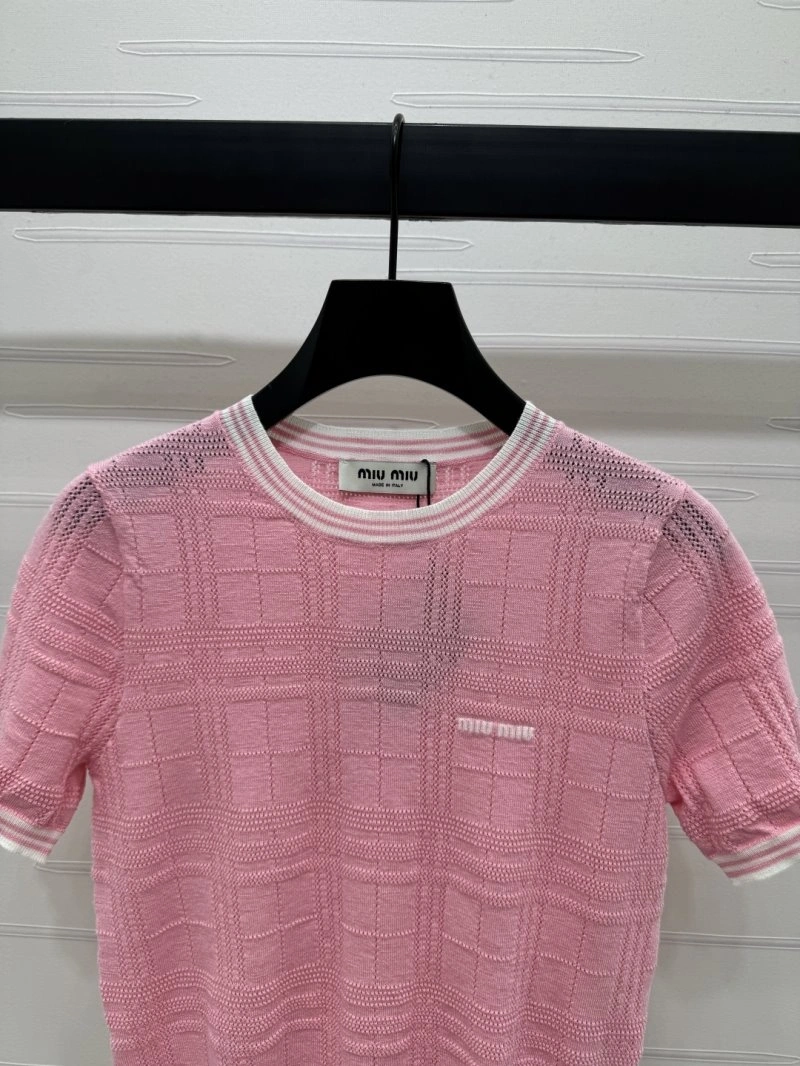 Breathable Miu Miu T-Shirts 156225