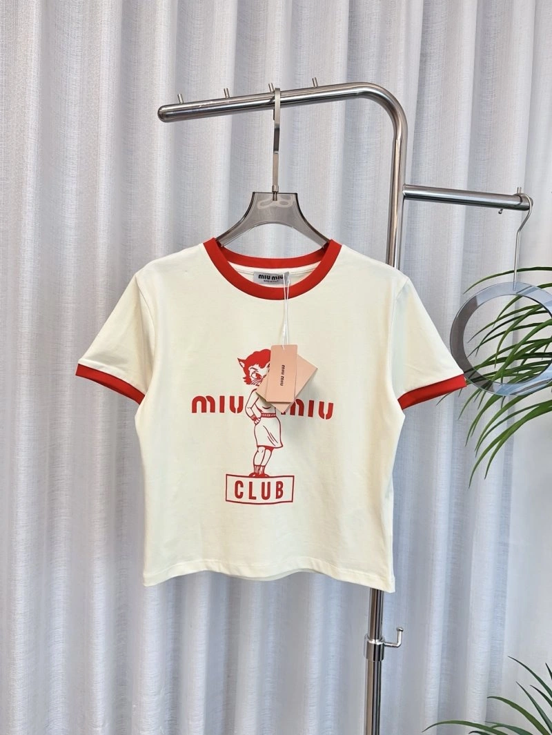 Miu Miu T-Shirts Modern 156203