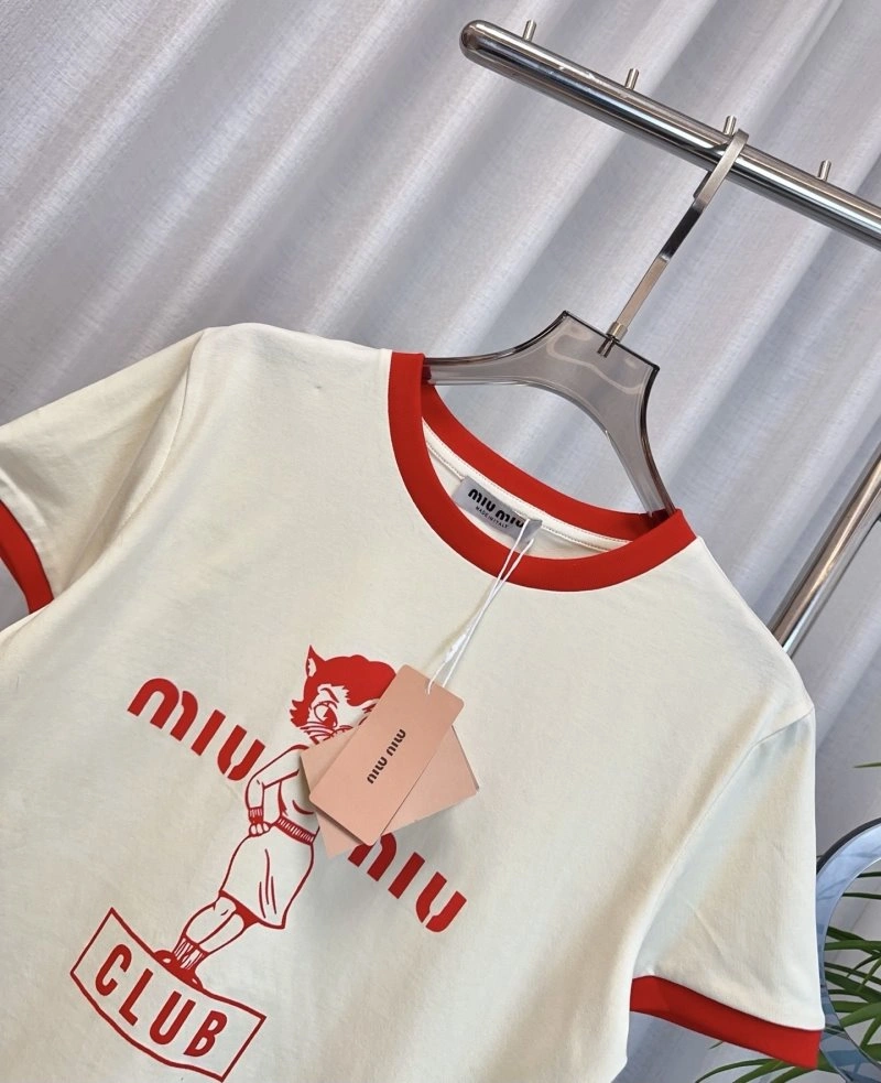 Miu Miu T-Shirts Modern 156203