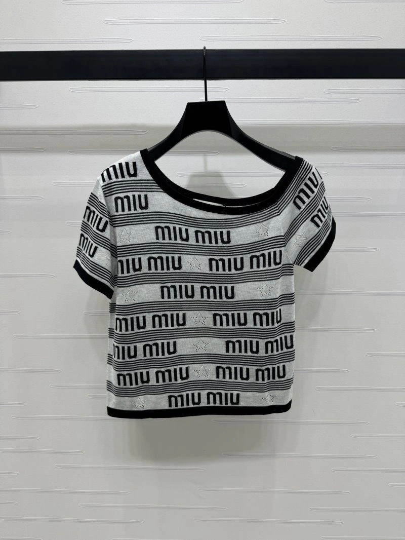 Miu Miu T-Shirts Trendy 156222