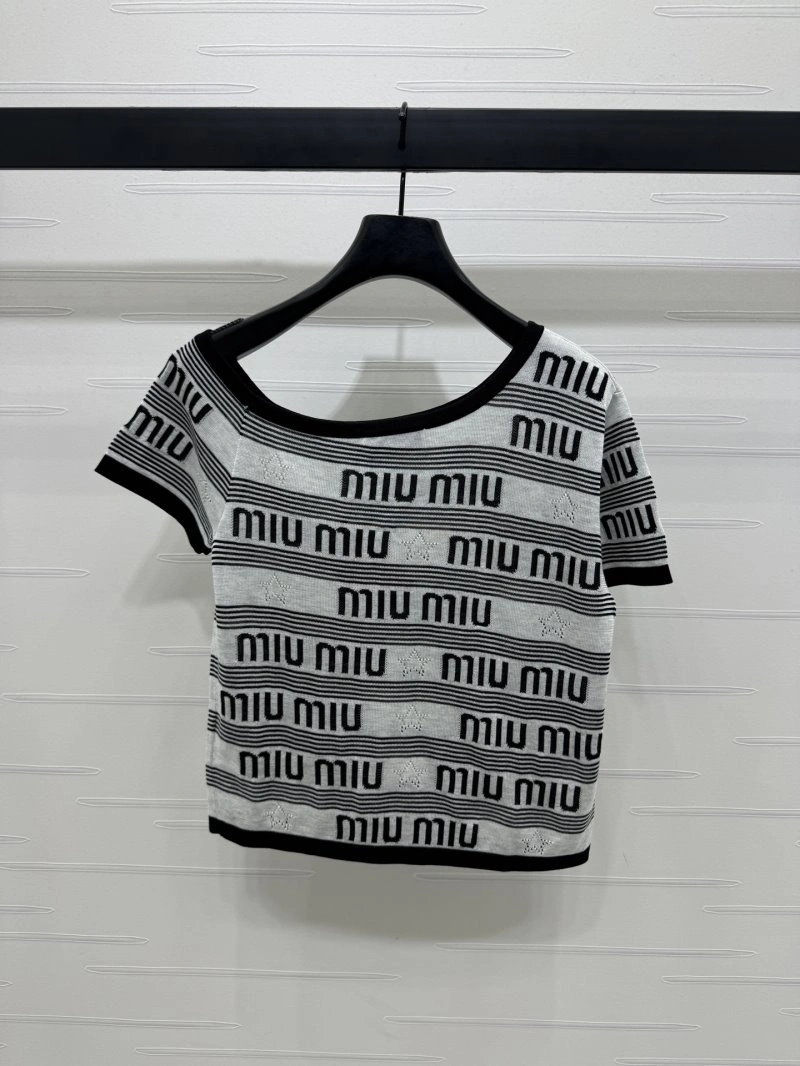 Miu Miu T-Shirts Trendy 156222
