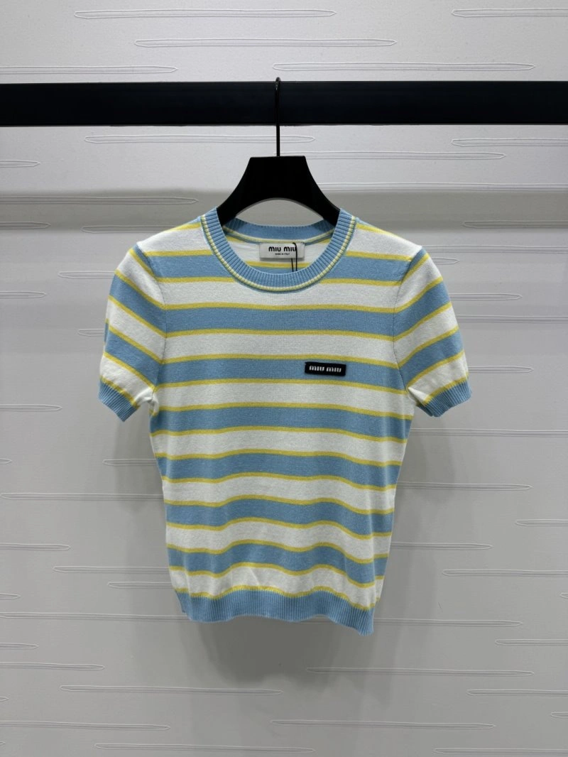 Miu Miu T-Shirts Soft 156166