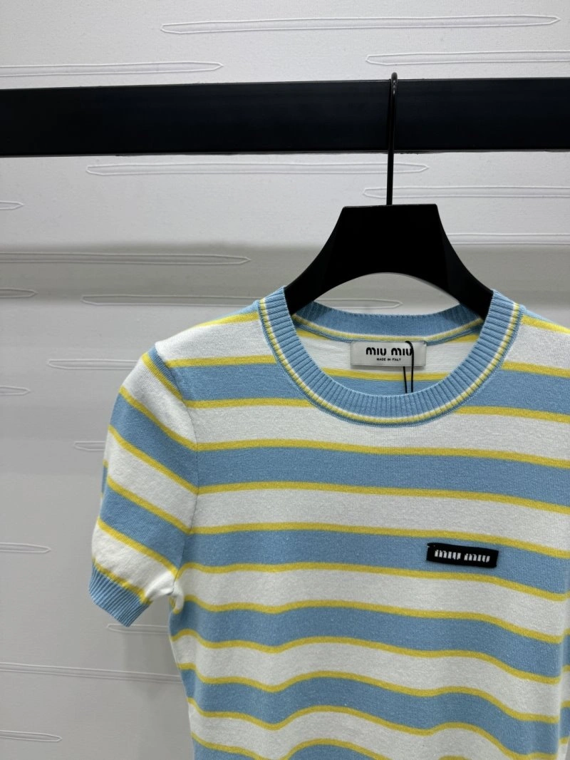 Miu Miu T-Shirts Soft 156166