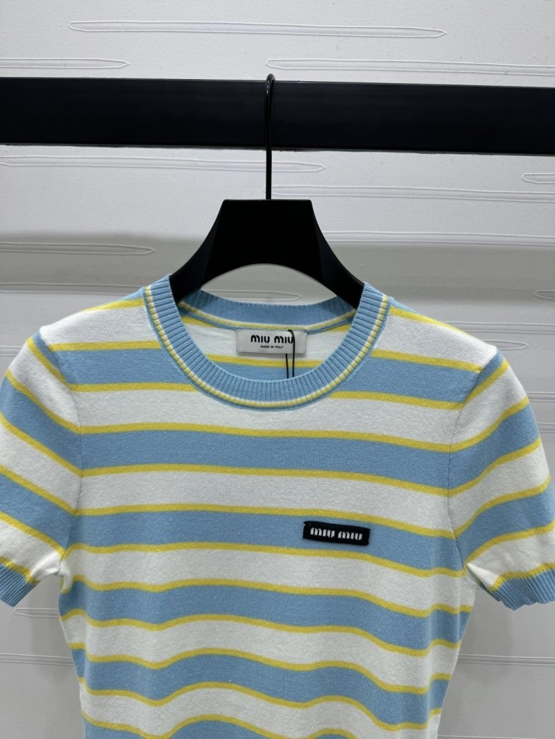 Miu Miu T-Shirts Soft 156166