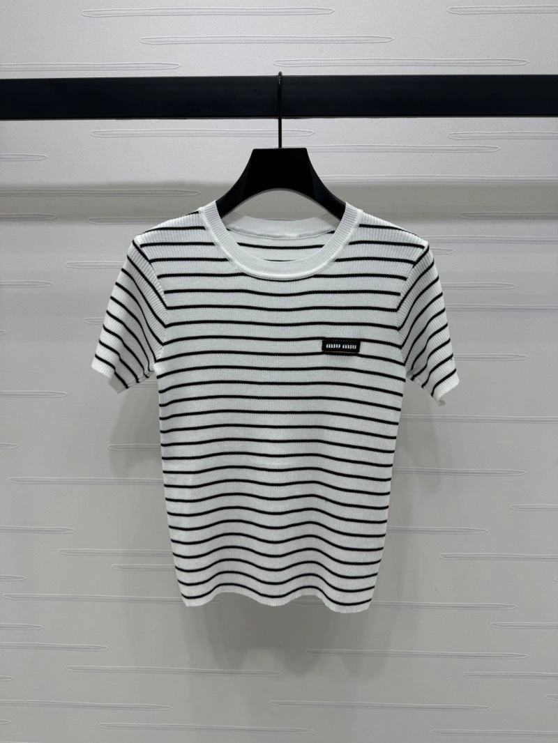 Miu Miu T-Shirts MoistureWicking 156152