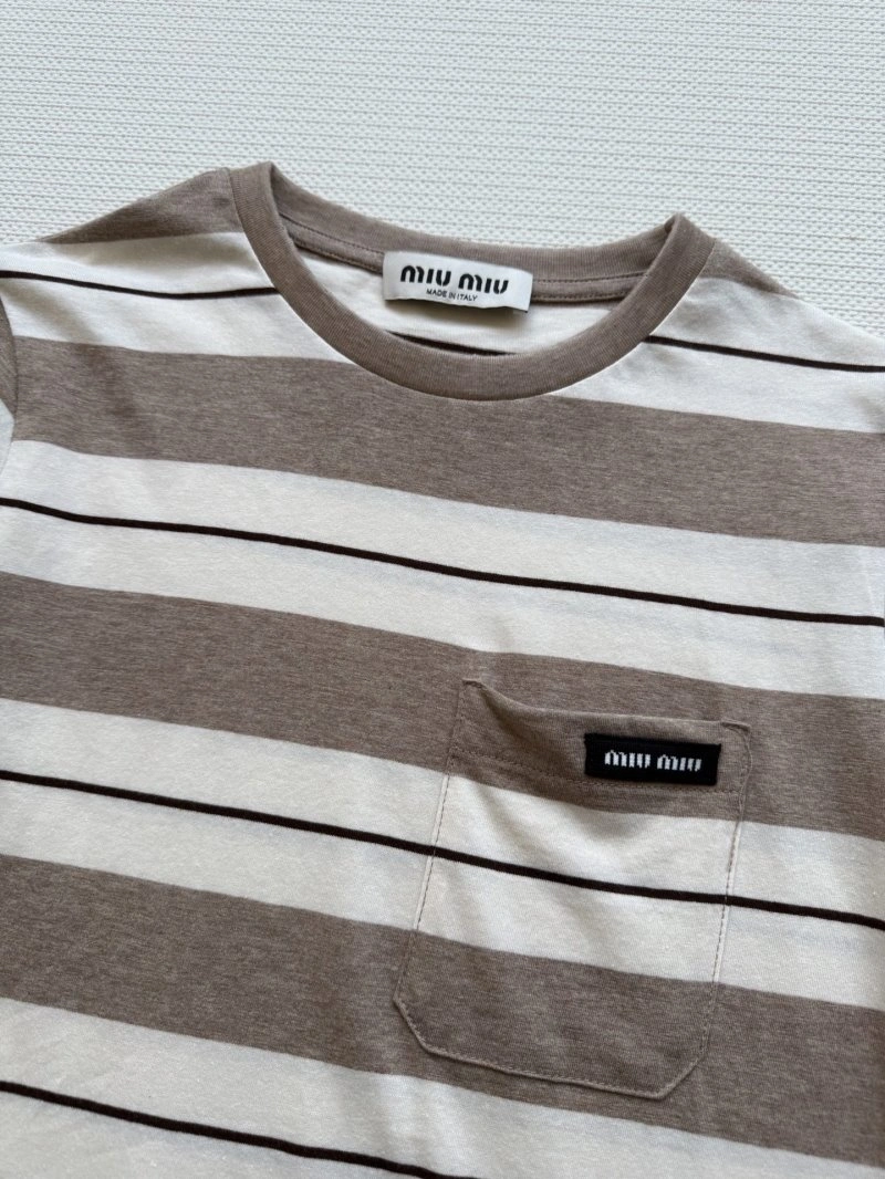Modern Miu Miu T-Shirts 156151