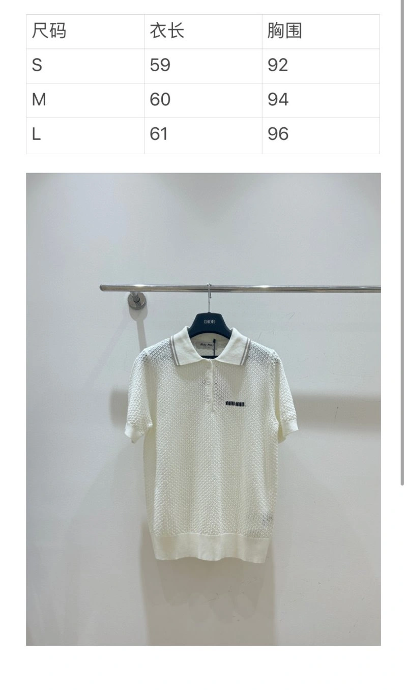 Miu Miu T-Shirts Comfortable 156141