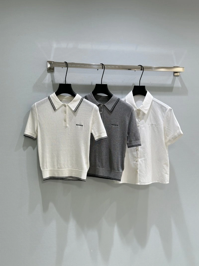 Miu Miu T-Shirts Refined 156136