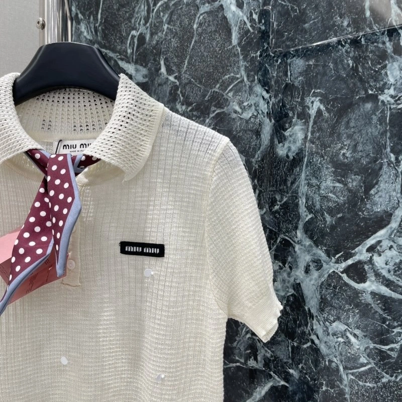 Miu Miu T-Shirts Neat 156139