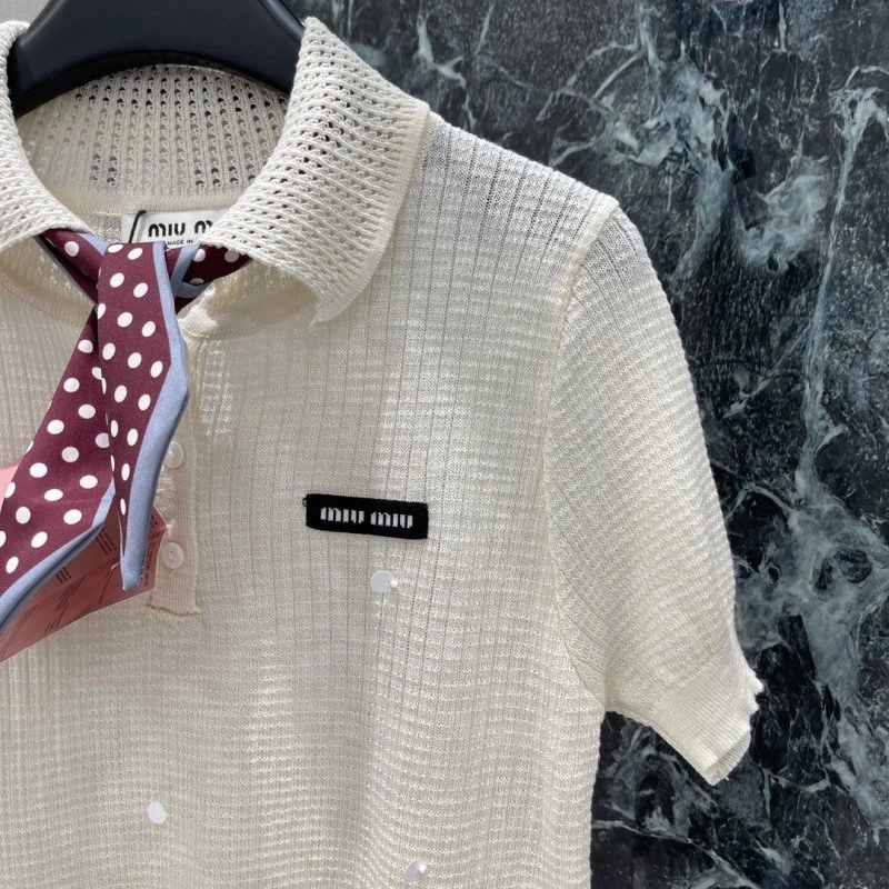 Miu Miu T-Shirts Neat 156139