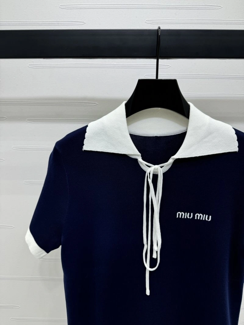 Miu Miu T-Shirts MoistureWicking 156129
