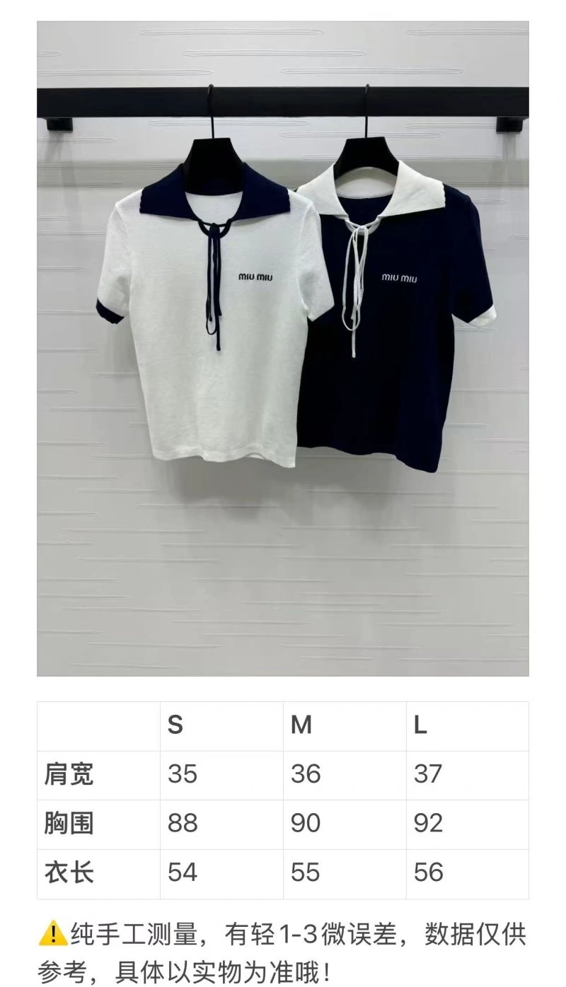 Miu Miu T-Shirts MoistureWicking 156129