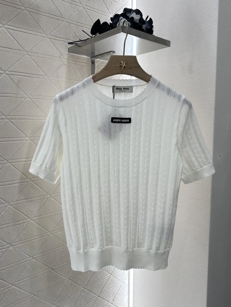 Minimalist Miu Miu T-Shirts 156122