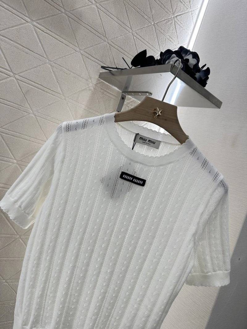 Minimalist Miu Miu T-Shirts 156122