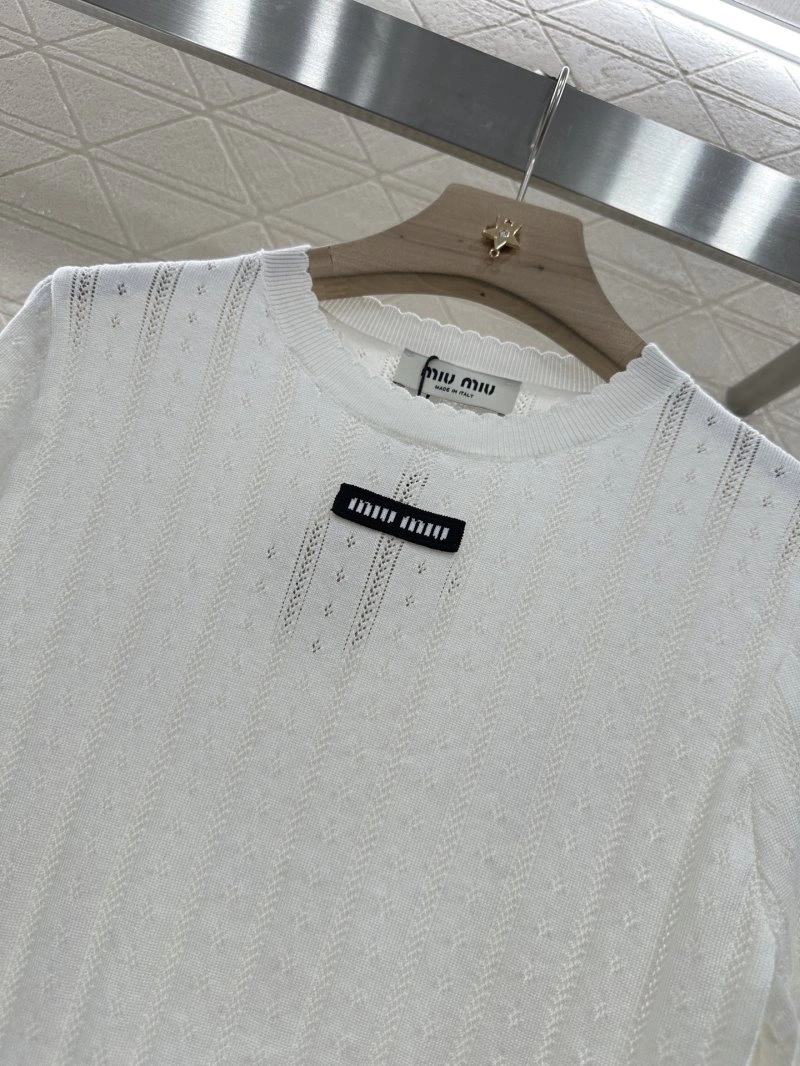 Minimalist Miu Miu T-Shirts 156122