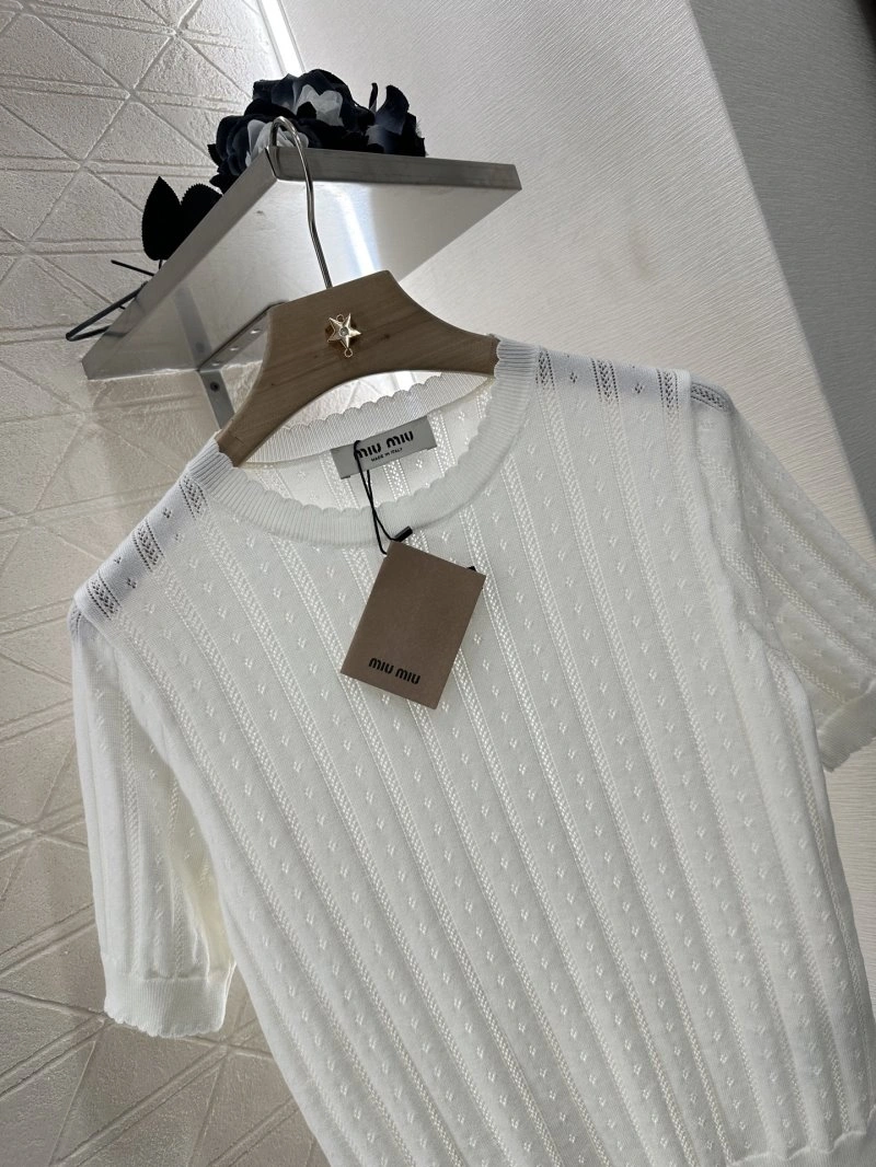 Minimalist Miu Miu T-Shirts 156122