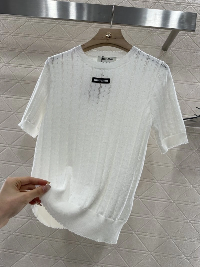 Minimalist Miu Miu T-Shirts 156122