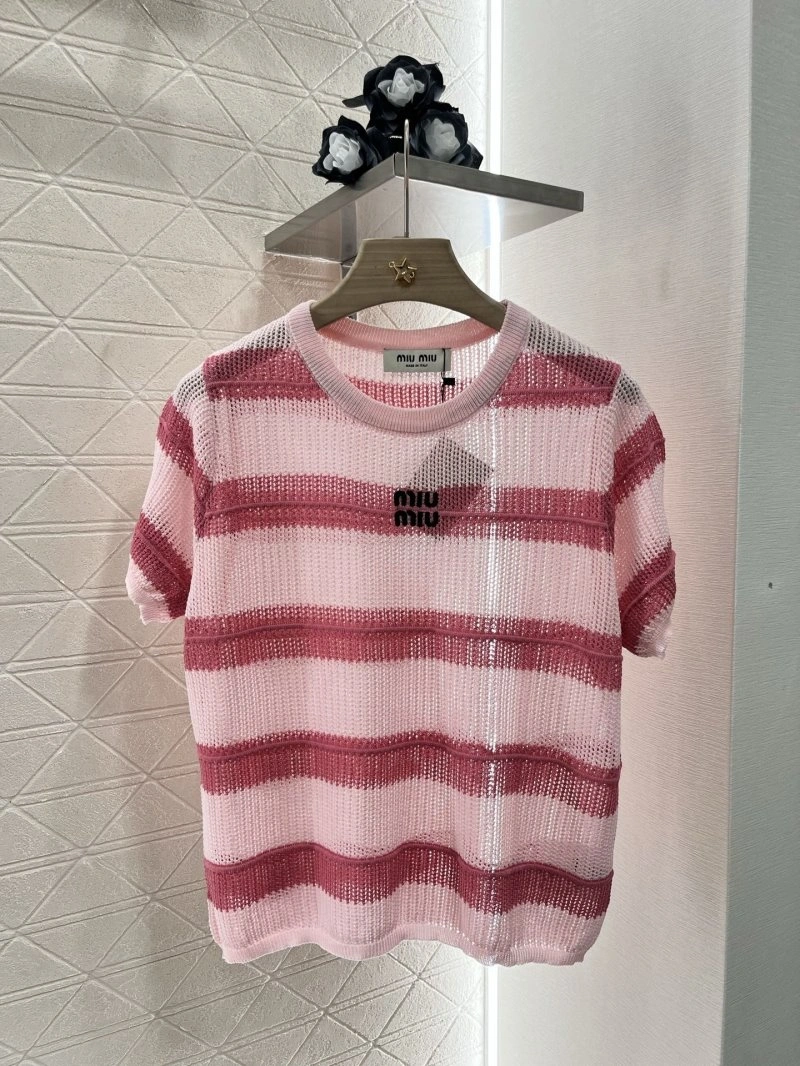 Miu Miu T-Shirts SoftTouch 156179