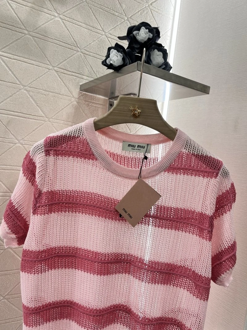 Miu Miu T-Shirts SoftTouch 156179