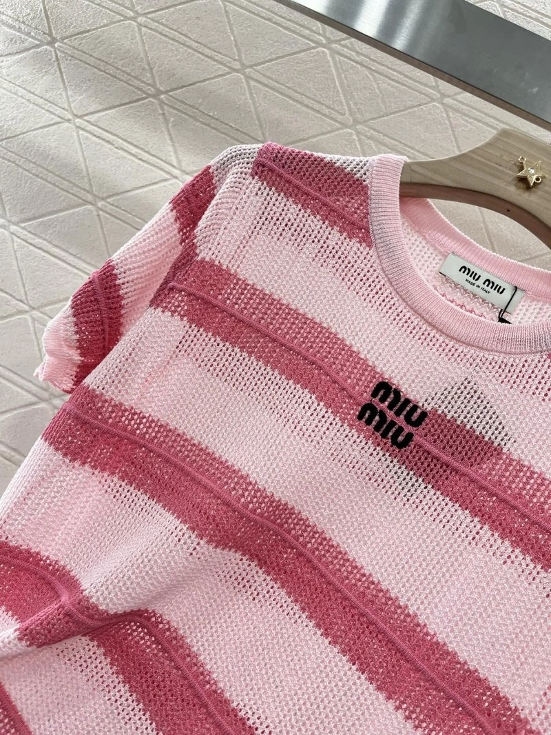 Miu Miu T-Shirts SoftTouch 156179