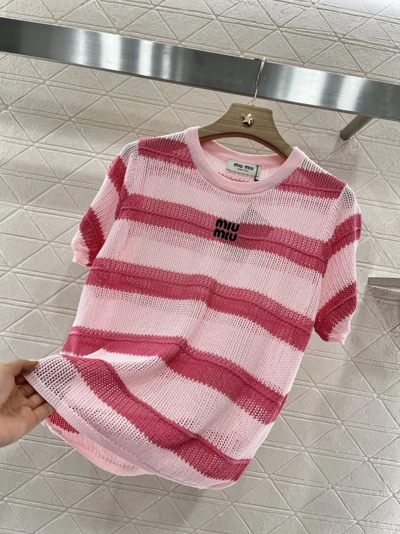Miu Miu T-Shirts SoftTouch 156179