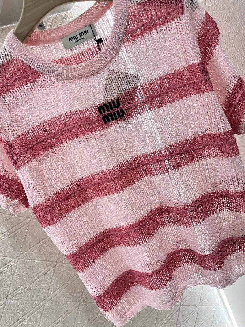 Miu Miu T-Shirts SoftTouch 156179