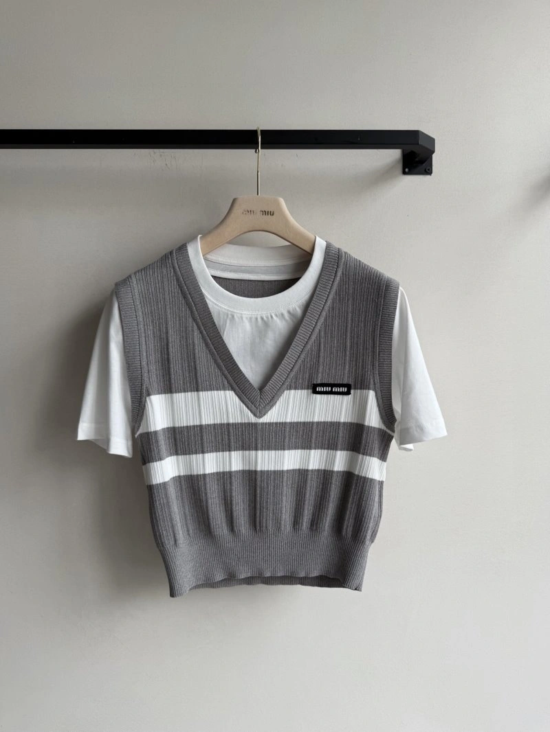 Upgraded Miu Miu T-Shirts 156097