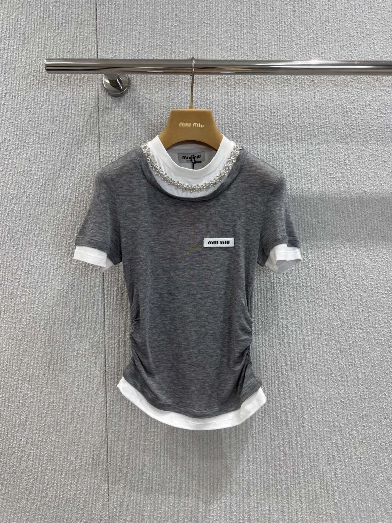 Effortless Miu Miu T-Shirts 156069