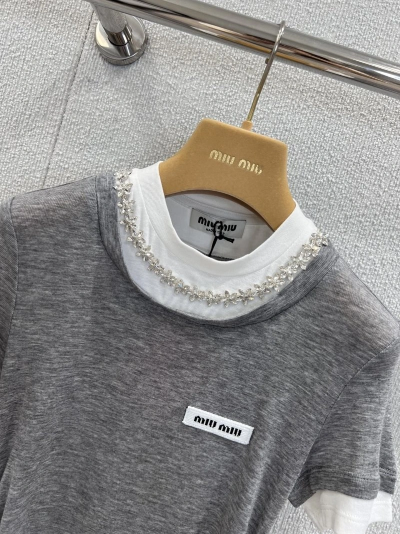 Effortless Miu Miu T-Shirts 156069