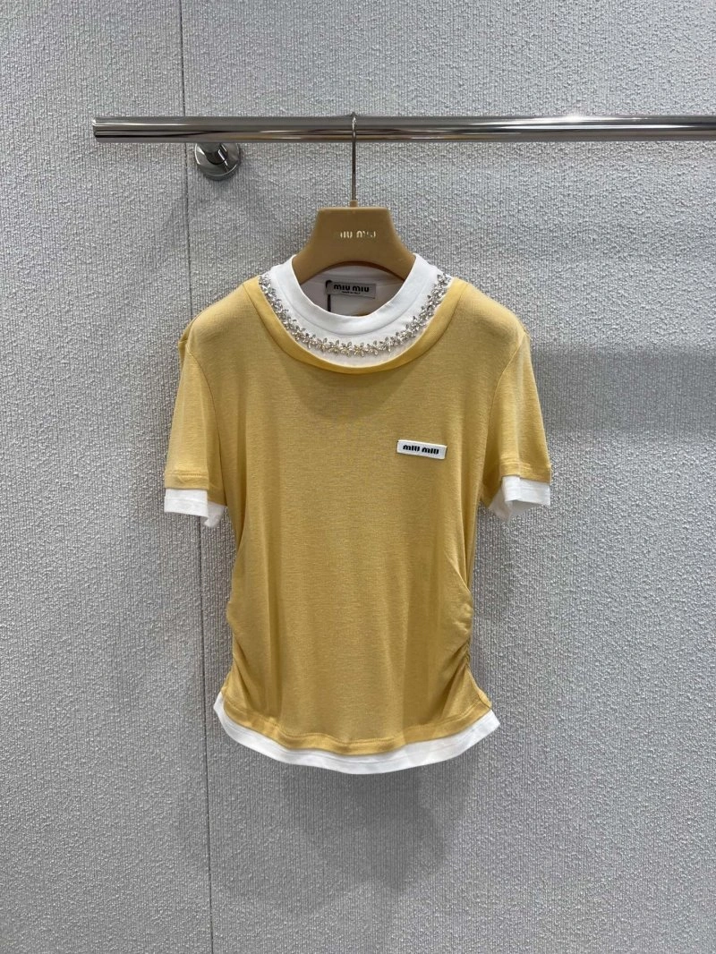 Miu Miu T-Shirts RelaxedFit 156072