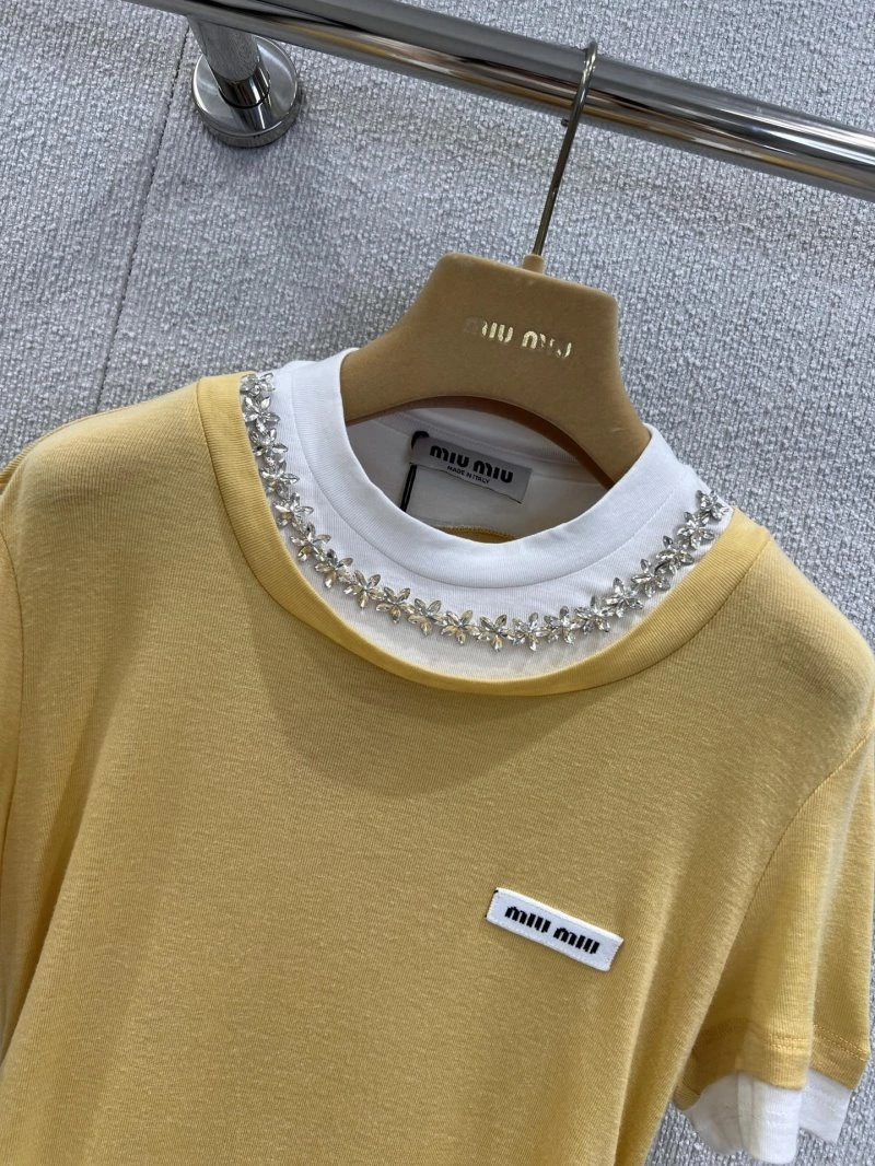 Miu Miu T-Shirts RelaxedFit 156072