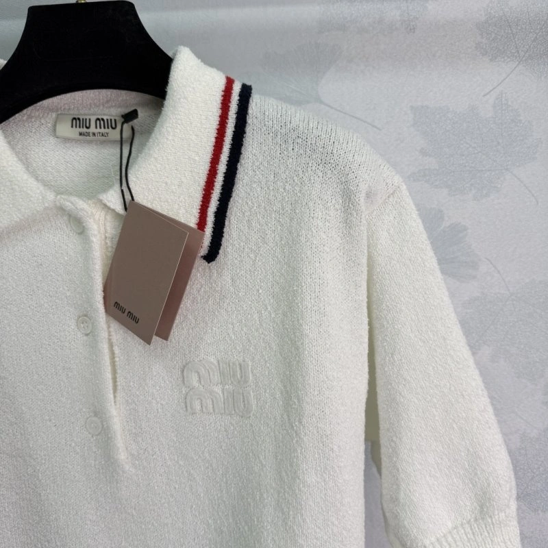 Miu Miu T-Shirts Durable 156057