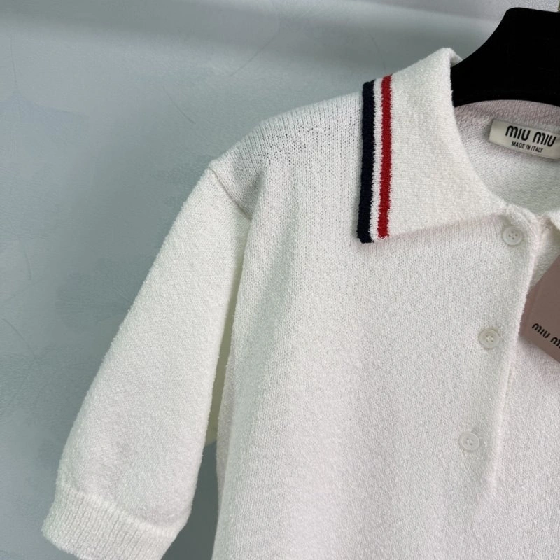 Miu Miu T-Shirts Durable 156057