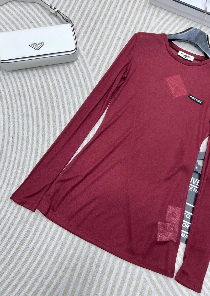 RelaxedFit Miu Miu T-Shirts 148646