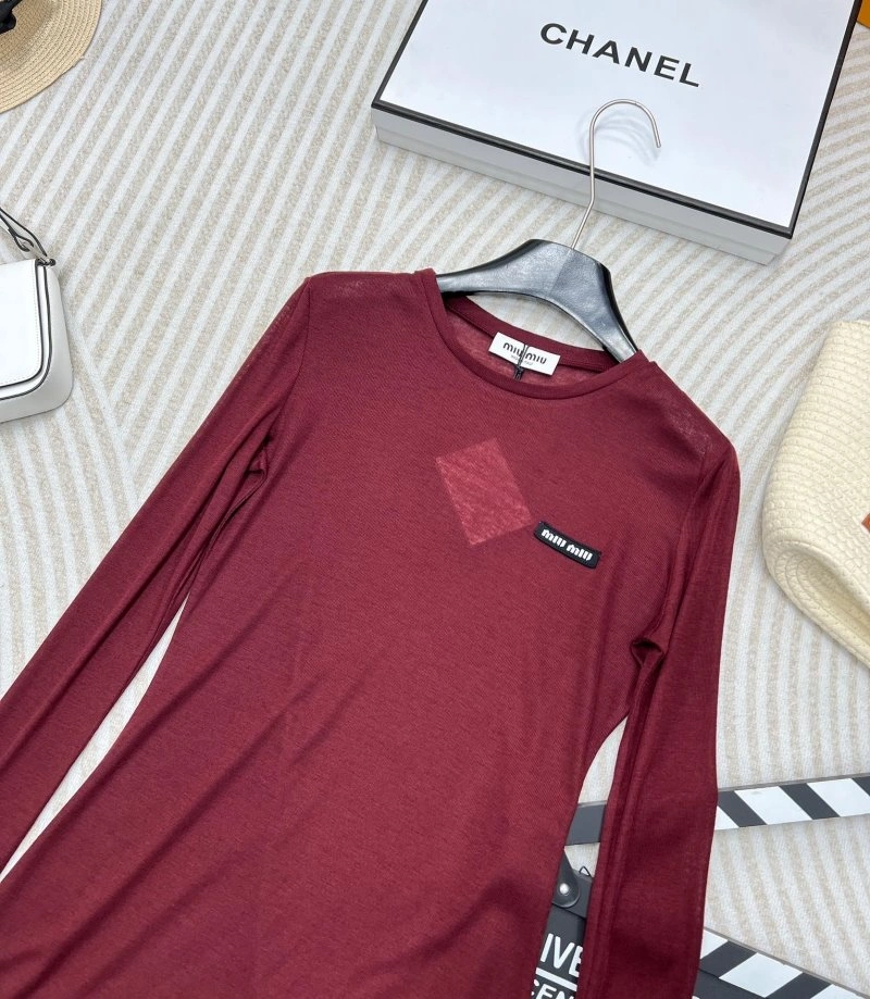 RelaxedFit Miu Miu T-Shirts 148646