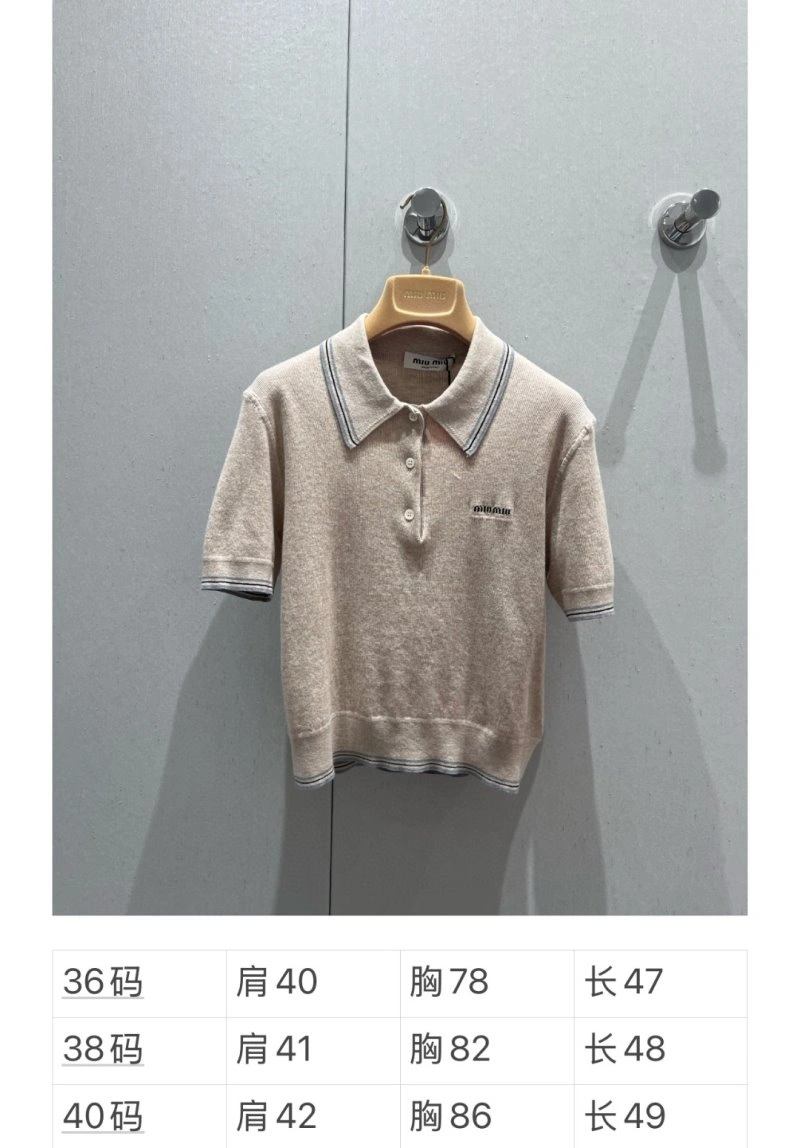 Stretchable Miu Miu T-Shirts 148624