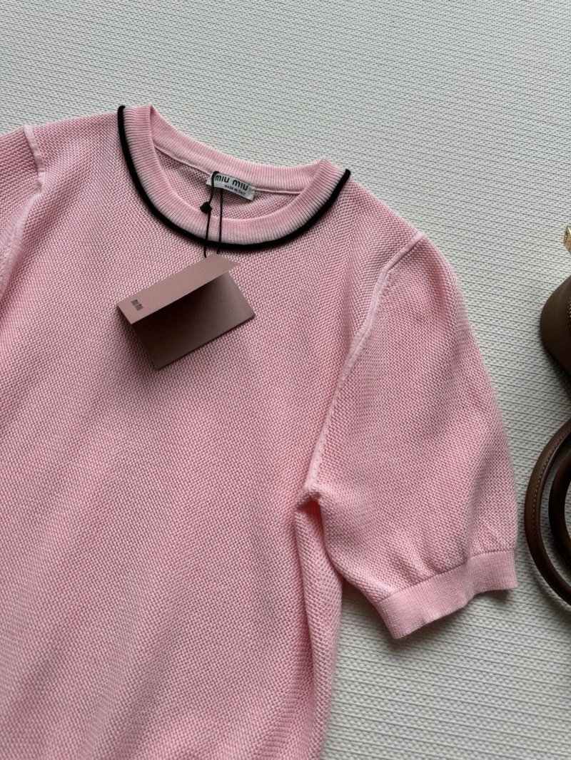 Miu Miu T-Shirts Comfortable 148585