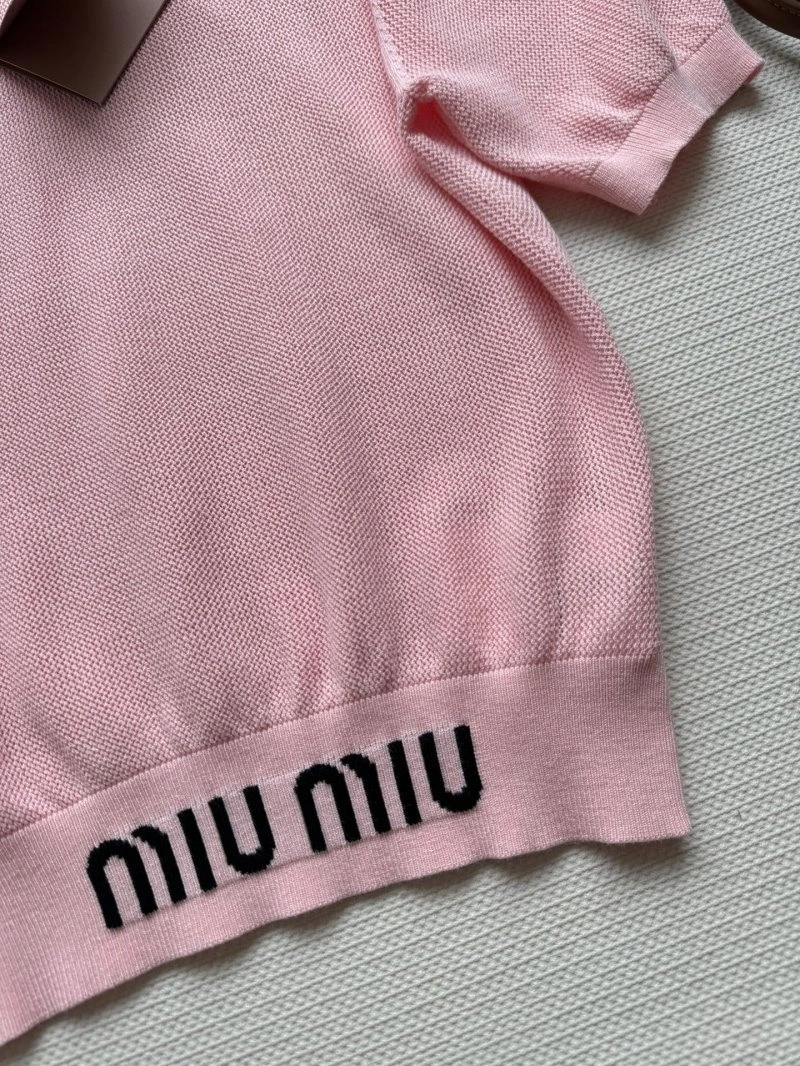 Miu Miu T-Shirts Comfortable 148585