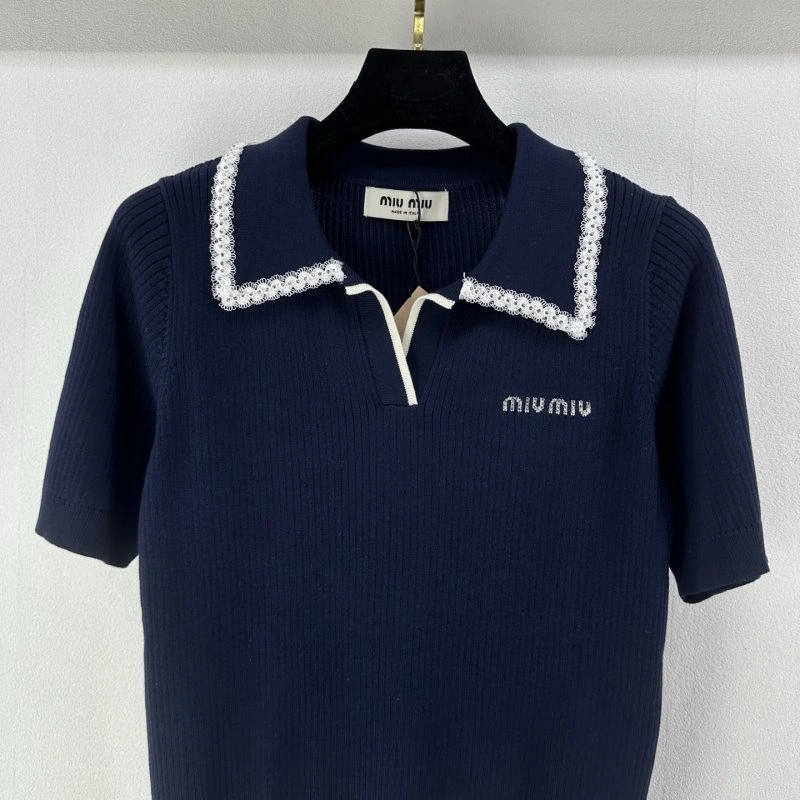 Stretchable Miu Miu T-Shirts 148595