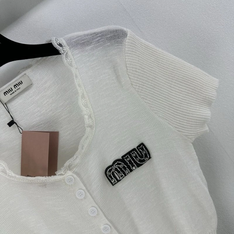 Miu Miu T-Shirts Stylish 148590