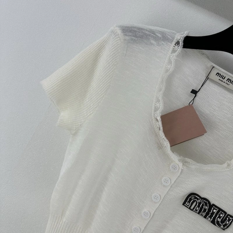 Miu Miu T-Shirts Stylish 148590