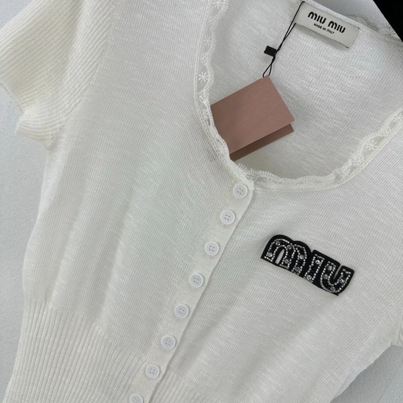 Miu Miu T-Shirts Stylish 148590